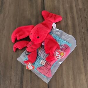 Ty Pinchers The Lobster Beanie & Teenie Beanie Baby Set